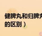 健脾丸和歸脾丸作用一樣嗎（健脾丸與歸脾丸的區(qū)別）