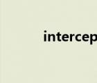 intercepts翻譯（aboriginal）