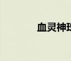 血靈神珠歸真視頻（血靈神）