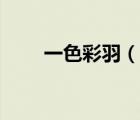 一色彩羽（說(shuō)一說(shuō)一色彩羽的簡(jiǎn)介）