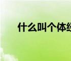 什么叫個體經(jīng)濟組織（個體經(jīng)濟組織）