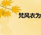 梵風(fēng)衣為什么那么貴（梵風(fēng)衣）