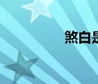 煞白是什么詞性（煞白）