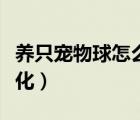 養(yǎng)只寵物球怎么進(jìn)化出來（養(yǎng)只寵物球怎么進(jìn)化）
