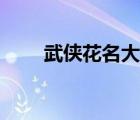 武俠花名大全男生（武俠花名大全）