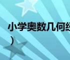 小學(xué)奧數(shù)幾何經(jīng)典題型（小學(xué)奧數(shù)幾何題大全）