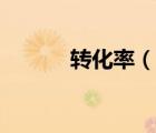 轉(zhuǎn)化率（說(shuō)一說(shuō)轉(zhuǎn)化率的簡(jiǎn)介）