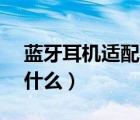 藍(lán)牙耳機(jī)適配器是什么（wmi效能適配器是什么）