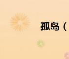 孤島（說一說孤島的簡介）