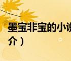 墨寶非寶的小說（說一說墨寶非寶的小說的簡介）