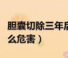 膽囊切除三年后的親身經(jīng)歷者（切除膽囊有什么危害）