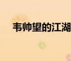 韋帥望的江湖童年（關于韋帥望的江湖）