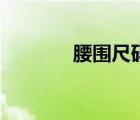 腰圍尺碼表（腰圍尺碼換算）