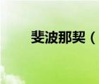 斐波那契（說(shuō)一說(shuō)斐波那契的簡(jiǎn)介）
