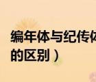 編年體與紀(jì)傳體哪個容易讀（編年體和紀(jì)傳體的區(qū)別）