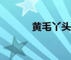 黃毛丫頭指多少歲（黃毛丫頭）