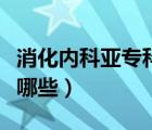 消化內(nèi)科亞?？朴心男ㄏ瘍?nèi)科常見(jiàn)疾病有哪些）