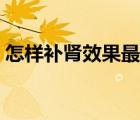 怎樣補(bǔ)腎效果最好食療（怎樣補(bǔ)腎效果最好）