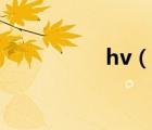 hv（說一說hv的簡介）