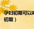 孕婦初期可以喝檸檬汁嗎（孕婦能喝檸檬水嗎初期）