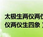 太極生兩儀兩儀生四象四象生八卦（太極生兩儀兩儀生四象）