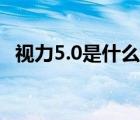 視力5.0是什么意思（視力0.5是什么意思）