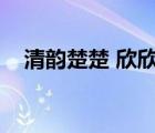 清韻楚楚 欣欣向榮（清韻楚楚欣欣向榮）