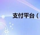 支付平臺(tái)（說(shuō)一說(shuō)支付平臺(tái)的簡(jiǎn)介）