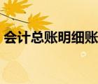 會計總賬明細賬模板（會計明細賬電子表格）