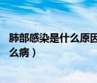 肺部感染是什么原因引起的（什么是肺部感染 肺部感染是什么?。?/>
                                    </a>
                                                </div>
                                    <div   id=