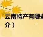 云南特產(chǎn)有哪些（說(shuō)一說(shuō)云南特產(chǎn)有哪些的簡(jiǎn)介）