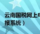 云南國稅網(wǎng)上申報系統(tǒng)設(shè)置（云南國稅網(wǎng)上申報系統(tǒng)）