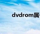 dvdrom屬于什么儲存（dvd rom）
