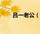 呂一老公（說一說呂一老公的簡介）