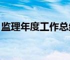 監(jiān)理年度工作總結(jié) 個人（監(jiān)理年度工作總結(jié)）