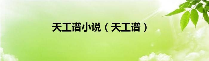 天工譜小說（天工譜）