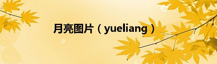 月亮圖片（yueliang）