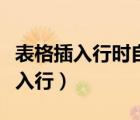 表格插入行時(shí)自動(dòng)生成上一行的公式（表格插入行）