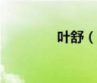 葉舒（說一說葉舒的簡(jiǎn)介）
