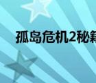孤島危機(jī)2秘籍作弊碼（孤島危機(jī)2秘籍）