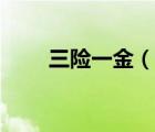 三險一金（說一說三險一金的簡介）