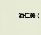 潘仁美（說(shuō)一說(shuō)潘仁美的簡(jiǎn)介）