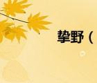 摯野（說(shuō)一說(shuō)摯野的簡(jiǎn)介）