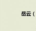 岳云（說一說岳云的簡介）