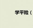 學平險（說一說學平險的簡介）