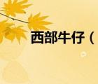 西部牛仔（說一說西部牛仔的簡介）