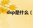 dsp是什么（說一說dsp是什么的簡介）