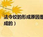 法令紋的形成原因是什么（有法令紋的原因 法令紋是怎么形成的）