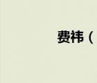 費(fèi)祎（說一說費(fèi)祎的簡(jiǎn)介）