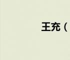 王充（說一說王充的簡介）